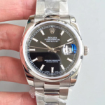 로렉스 데이저스트 은장 블랙판(기본다이얼) 36mm Ref.11620 (최고급형)