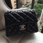 샤넬 클래식 페이던트 MINI 16cm 은장 [8가지 색상] C-6623
